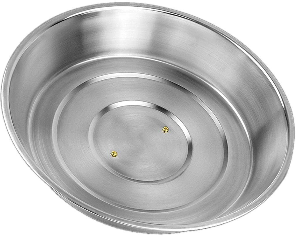 3 Sets Bbq Accessories 12 Inch Round Stainless Steel Basting Cover - Cheese Melting Dome And Steaming Cover, Best Fits For Black